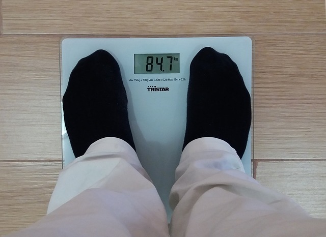 měření tělesné hmotnosti